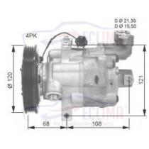 ECLIMA 121258 - COMPRESOR ZEXEL DKV08R NISSAN PV4 124MM  12V