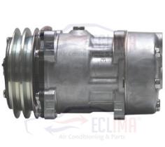 ECLIMA 121663 - COMPRESOR SANDEN SD7H15 RENAULT TRUCKS 2A 132MM 24V