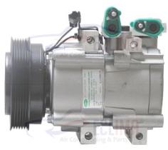 ECLIMA 121040 - COMPRESOR HCC HS18 HYUNDAI-KIA PV6 125MM 12V