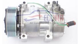 ECLIMA 121349X - COMPRESOR EQUIV 7H15 SCANIA PV8 123MM 24V