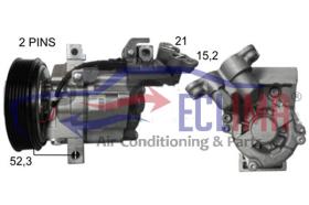 ECLIMA 120345 - COMPRESOR ZEXEL DKV-11R DACIA/DOKKER 1.5 PV6 125MM 12V