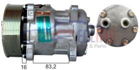 ECLIMA 122103 - COMPRESOR MCCORMICK POLY 10 H/R (MD) 12V SD7H15