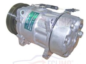 ECLIMA 121587X - COMPRESOR EQUIV SANDEN SD7V16 RENAULT/VOLVO PV4 120MM 12V