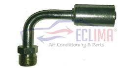 ECLIMA 910F010 - RACOR INSER ORING 90º 5/8 ACERO