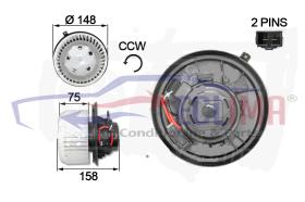 ECLIMA 40008BG - TURBINA AR. 147-156 GT DELPHIE