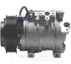 ECLIMA 121422 - COMPRESOR DENSO 10SRE18C JOHN DEERE PV8 120MM 12V