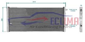 ECLIMA B01200805 - CONDENSADOR STANDARD 414X348X18 MM PANAL