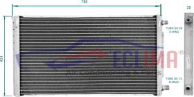 ECLIMA B01200808 - CONDENSADOR STANDARD 780X431X20MM PANAL