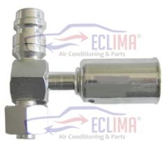 ECLIMA 906F786 - RACOR ORING HEMBRA 90º PIPA C/C G06