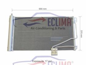 ECLIMA B01200146 - CONDENSADOR MERCEDES A2035001054