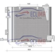 ECLIMA B01200112 - CONDENSADOR OPEL ASTRA G  / ZAFIRA