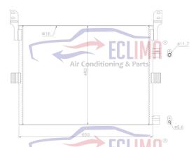 ECLIMA B01200042 - CONDENSADOR RENAULT TRUCKS PREMIUM