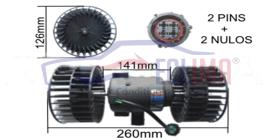 ECLIMA 40501BG - VENTILADOR INTERIOR SCANIA 24V