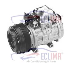 ECLIMA 121700 - COMPRESOR DENSO 10P15C MERCEDES PV6 125MM 12V