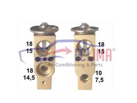 ECLIMA 160158 - VALVULA DE EXPANSION DE BLOQUE FIAT 2TON