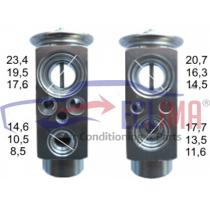 ECLIMA 160302 - VALVULA DE EXPANSION DE BLOQUE BMW V MODELOS