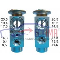 ECLIMA 160303 - VALVULA DE EXPANSION DE BLOQUE BMW E38-E39-X5-Z8