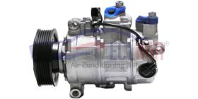 ECLIMA 121472 - COMPRESOR DENSO 6SEU14C AUDI PV6 115MM 12V