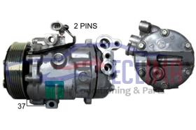 ECLIMA 121130 - COMPRESOR SANDEN SD6V10 OPEL PV6 114MM 12V