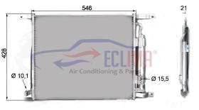 ECLIMA B01200160 - CONDENSADOR CHEVROLET AVEO II 08