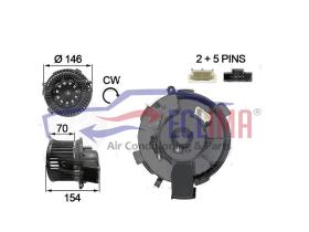 ECLIMA 40059BG - MOTOR TURBINA INTERIOR CITROEN PICASSO PEUGEOT 206 307