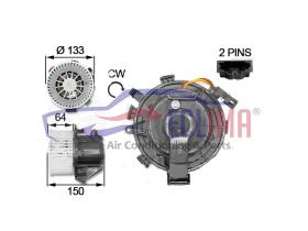 ECLIMA 40064BG - MOTOR TURBINA INTERIOR C5-407