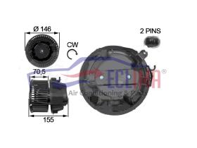 ECLIMA 40065BG - MOTOR TURBINA INTERIOR CITROEN C2 C3