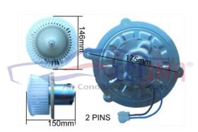 ECLIMA 40069BG - MOTOR TURBINA INTERIOR HYUNDAI MAQUINA 2PIN 24V