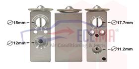 ECLIMA 160036 - VALVULA DE EXPANSION CITROEN C4 GRAND PICASSO PEUGEOT