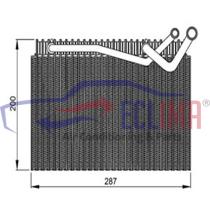 ECLIMA 166022 - EVAPORADOR PEUGEOT 406 I SW COUPE 98-03