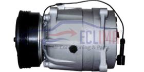 ECLIMA 122042X - COMPRESOR HARRISON V5 MEGANE/SCENIC 1.4 97- PV4 119MM 12V