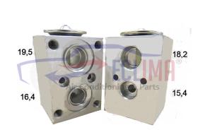 ECLIMA 160860 - VALVULA DE EXPANSION BLOQUE OEM VOLVO
