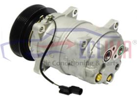 ECLIMA 121351 - COMPRESOR ZEXEL DKS15CH VOLVO  PV6 125MM ST7 12V H-B