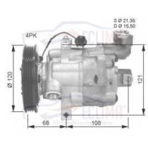 ECLIMA 121258X - COMPRESOR EQV ZEXEL DKV08R NISSAN PV4 124