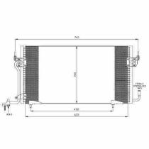 ECLIMA B01200312 - CONDENSADOR XSARA/30/PARTNER HDI