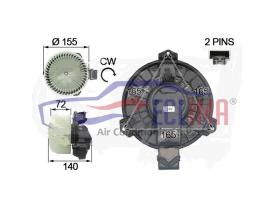 ECLIMA 40154BG - TURBINA INTERIOR KOMATSU 24V (GIRO DERECHA)