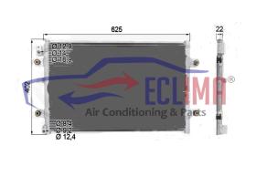 ECLIMA B01200323 - CONDENSADOR DOOSAN DX140 225 340