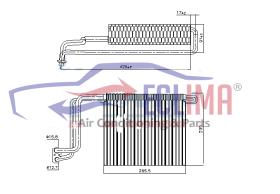 ECLIMA 166248 - EVAPORADOR MERCEDES VIANO - VITO