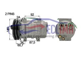 ECLIMA 121330 - COMPRESOR QUE QP21 2A 24V BRIDA