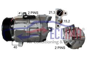 ECLIMA 121035 - COMPRESORZEXEL RENAULT PV7 119MM