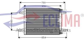 ECLIMA B01200071 - CONDENSADOR SCANIA 2