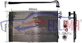 ECLIMA B01200129 - CONDENSADOR .BMW E87-E90 116-316