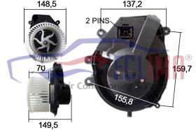 ECLIMA 40126BG - TURNIBA INTERIOR VAG 2 PINS