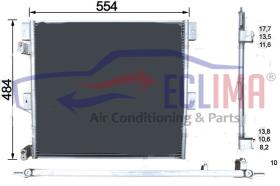 ECLIMA B01200273 - CONDENSADOR RENAULT TRUCKS MIDLUM - FL II