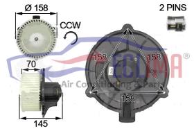 ECLIMA 40135BG - TURBINA INTERIOR DAEWOO - DOOSAN