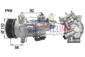 ECLIMA 121028X - DENSO EQUV  5SEL09C CITROEN-PEUGEOT PV6 1