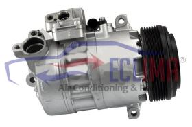 ECLIMA 121435X - COMPRESOR EQUIV. CALSONIC CSV613 BMW PV6 110MM 12V