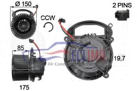 ECLIMA 40111BG - MOTOR TURBINA INTERIOR MEGANE IV