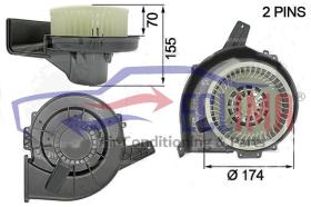 ECLIMA 40115BG - TURBINA INTERIOR GRUPO WAG