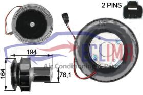 ECLIMA 40121BG - MOTOR CATERPILLAR SERIE 900 24V